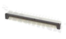 ZIF connector for FFC/FPC; pitch 1.00mm; 30-contacts; SMD; top entry