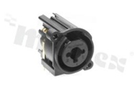 Connector: XLR; 1/4" XLR; dual chassis mount C typ; PCB; latchless switching XLR