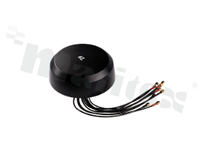 Antena; combo; cylindryczna; 5G/GNSS; 600-6000MHz; 6.8dBi; VSWR<6.1; liniowa/RHCP; dookólna/kierunkowa; ALS302/RG174; 0.3m/0.3m; SMA; przykręcana; fi167x57mm; IP67/IP69K