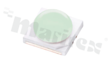 LED PK2N-3LPE-B3; SMD; 3535 PLCC2; blue (PC); 465-475nm; 60-80lm/350mA; 2.8-3.4V; diffused; 130 degrees; 3.46x3.45x1.9mm