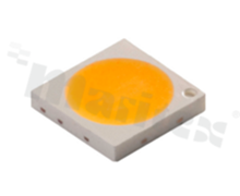 DIODA LED; mid-power; obudowa: 3030; biała neutralna; długość fali/CCT: 4000K; elipsa: 5-step; min. flux 142/150mA25 C; CRI: 80; Vf: typ. 6.14V; kąt świecenia: 120 st.; wymiary: 3.0x3.0x0.52mm