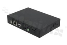 Fanless boxComputer; Freescale i.MX6 1.0 GHz; RAM 1 GB;Card eMMC 4 GB; 1x HDMI; 2x USB 2.0; 1x miniUSB; 1xCOM; supply 12-26 V DC; oper. temperature -40+70C