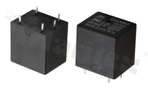 Przekaźnik elektromagnetyczny; prąd znamionowy 15A; napięcie cewki 5VDC; pojedynczy styk przełączny (1C); 15A/30VDC; 12A/240VAC