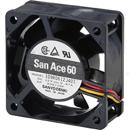 Wentylator; DC; 24VDC; 60x60x25mm; 0.72m3/min; 37.0dB.