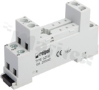 Socket for relay RM84, RM85, RM87L; RM87P; 8 PIN; 10A; mounting: panel; DIN; 10A/250VAC