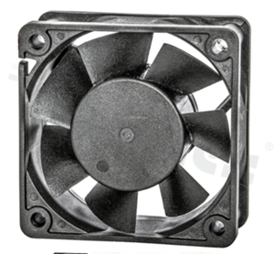 Fan; DC; 24VDC.60x60x25mm; 0.73m3/min; 40.0dB.