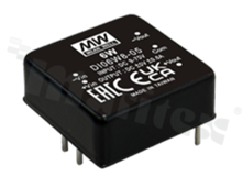 Przetwornica DC/DC; 6W; 9-75V; +-15V; +-0-200mA