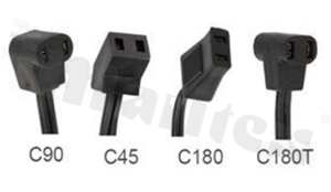 Przewód wentylatora; styl głowicy 45 st.; liczba głowic: 2; długość przewodu (cale): 24; tępe cięcie.