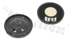 Speaker 36mm; 50 Ohm; 0.25W; 700Hz-20kHz; Cone: mylar; Height: 4.3mm