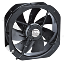 Wentylator; AC; łożysko kulkowe; 1000/1150m3/h; 50/60Hz; 0.20A; 380V; 80W; 2300/2600RPM; 65/68dBA; silnik indukcyjny/zewnętrzny z kondensatorem; 3 fazy; stop aluminum; -10+105 st.C; 2112g; 225x225x80mm