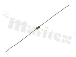 Carbon film fixed resistor; 18 Ohm; 5%; 1/8W