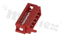 Złącze kablowe IDC; w rastrze 1.27mm; 10-stykowe; męskie; do przewodu wstążkowego AWG#26-#28; 1.5A 230V AC/DC 