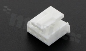 Crimp terminal housing; pitch 2.00mm; 4-contacts; applicable wire AWG#22-30; 125V/2A