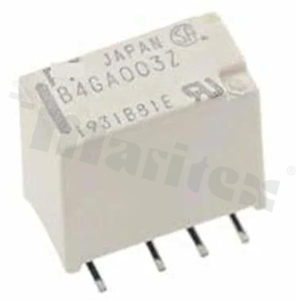 Przekaźnik elektromagnetyczny; prąd znamionowy 2A; napięcie cewki 12V DC; podwójny styk przełączny (DPDT); moc cewki 140mW; 1A/30V DC; 0.3A/125V AC