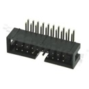 Złącze do PCB; w rastrze 2.54mm; 22-stykowe; montaż: THT; męskie; kątowe