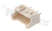 Header for PCB; pitch 2.50mm; 4-contacts; THT; male; top entry; 250V/3A