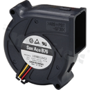 Dmuchawa; DC; 24VDC; 76x75x30mm; 0.36m3/min; 41.5dB.