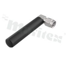 Antenna; stick angled; GNSS; 1559-1606MHz; 1.9dBi; VSWR<3.3; linear; omni-directional; SMA; connector mount; 50.5x18.6x9mm