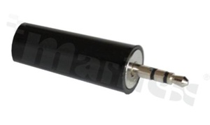 Wtyk Jack; męski; stereo; 2;5mm; bakelit