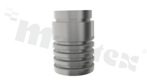 Body SP-MICRO-LED-CASE-AISI316L, diameter: 28,0mm, height: 40,0mm, steel 316L