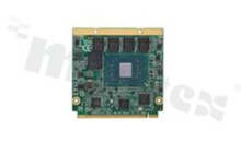 Qseven single boardComputer; Intel Pentium N4200/Celeron N3350; up to 4GB RAM; 2x SATA; 6xUSB; LAN; DDI; LVDS; Audio; LPC; SPI; TX/RX; I2C; SDIO; SMBus; 8-bit GPIO; operating temperature: -20+70C; supply: 5V