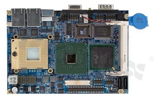 IntelCore Duo /Core 2 Duo /Celeron M 3.5" Micro Module with Intel 945GME + ICH7-MChipset; Dual View; 2-CH LVDS; 5.1-CH / 7.1-CH Audio; S/PDIF; Dual Realtek RTL8111C Gigabit Ethernet; 1 Mini PCI; 1CF; 2 SATA; 2COM; 4 USB; 8-bit GPIO