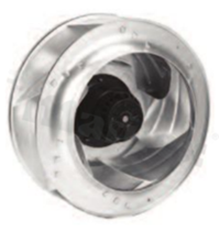 Impeller; AC; backwards curved; 115V; 404x404x162mm; 19CFM; 1250RPM.
