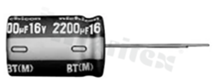 Electrolytic capacitor; 470uF; 50V; 20%; 125deg.C; 12.5x20 r=5mm; 10000h