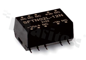 Converter DC/DC; 2W; 5V; 4.5-5.5V; 400mA