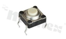 Tact Switch; SMD; dimensions: 7.2x7.2; h=4.3mm; waterproof; operating force 200gf; button: round