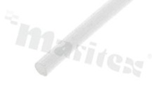 Fberglass silicon sleeving, white color,5mm dia, 100m/reel