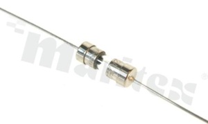 Slow fuse; THT; 1A; 250VAC; 3.7x8mm