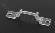 Holder C14751_FLORENCE-1R-CLIP-C do soczewek Ledil z serii Florence i Florentina, wymiary: 45x9,0mm, wysokość 8,4mm, clear, PC, Ledil