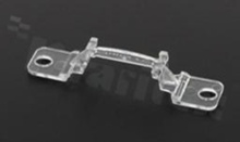 Holder C14751_FLORENCE-1R-CLIP-C do soczewek Ledil z serii Florence i Florentina, wymiary: 45x9,0mm, wysokość 8,4mm, clear, PC, Ledil