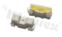 LED LG-MX-008DUR-CT; SMD 2810 angled; green 625nm; super-bright typ. 400mcd /20mA; water clear; 115 degrees