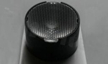 Lens for LED high power; angle: 24 to 26 degrees FWHM; Number of LEDs: 1; Dimensions: round 22mm; Height: 13.5mm; meterial: PMMA; PC; Fastening: tape