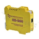Przemysłowa bramka Ethernet; 1 port 10/100Base-T(X); 4 wyjścia analogowe; port RS485; wsparcie Modbus TCP/ASCII; temp. pracy: -30+80 st.C; zasilanie 5...30VDC; montaż na szynie DIN