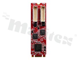 Expansion board M.2 -> dual PoE module; oper. temperature: 0+70 deg.C