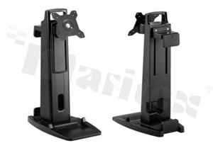 Uchwyt VESA desktop na 1 monitor z uchwytem na komputer box; regulowany; max. obciążenie 8kg; zalecane wymiary wyświetlacza 15-24"; HS740