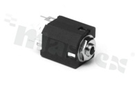 Connector: Jack 3.5mm; socket; female; ways: 3; straight; on panel mounting; THT
