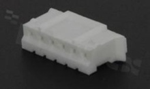 Crimp terminal housing; pitch 2.00mm; 6-contacts; female; applicable wire AWG#24-30; 50V/2A