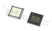 Chip; SoC; RF; transceiver; 32bit ARM Cortex M0; 16 channels; 2400MHz; +4dBm; -93dBm; 10bit; GPIO, SPI, 2-wire, UART; 256/128KB Flash; 16KB RAM; GFSK; 1.8-3.6V; QFN 48-pin (6x6mm)
