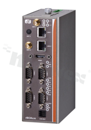 Bezwentylatorowy komputer przemysłowy; FCC Part 18; EN60950; UL508; IP30; ARMCortex-A9 RISCCPU 800MHz; RAM 1GB; eMMC 8GB; 4xCOM; 1xUSB-OTG; 2xLAN-isolated; 2xCanBus; 8xIN/OUT DIO-isolated; 1xHDMI temp. pracy od -40+70C; zasilanie 12-48V