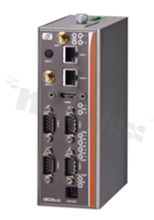 Bezwentylatorowy komputer przemysłowy; FCC Part 18; EN60950; UL508; IP30; ARMCortex-A9 RISCCPU 800MHz; RAM 1GB; eMMC 8GB; 4xCOM; 1xUSB-OTG; 2xLAN-isolated; 2xCanBus; 8xIN/OUT DIO-isolated; 1xHDMI temp. pracy od -40+70C; zasilanie 12-48V