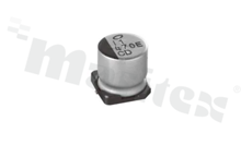 Capacitor electrolytic; low ESR; SMD; 150uF; 25VDC; 8x10mm; +-20%