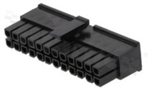 Korpus złącza kablowego; w rastrze 3.00mm; 24-stykowego [2x12]; żeńskie; dwurzędowe; na przewód AWG#20-24; 250V/5A