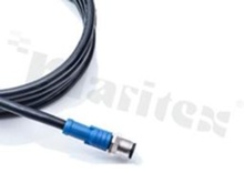 Single-ended, NMEA2000 plug , 5 pins, male, metal, 4A, with 1m wire , IP68, UL