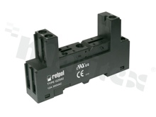 Socket for relay RM87N; 5 PIN; 12A; mounting: panel, DIN; 12A/300VAC