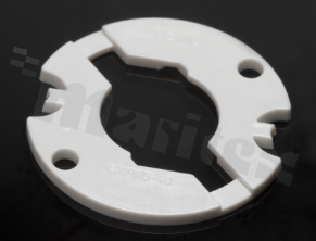 Holder for LED COB; Number of LEDs: 1; Dimensions: round 37mm; Height: 2mm; meterial: PC; Fastening: screw