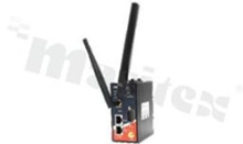 Industrial 4G Router; GSM/GPRS/EGPRS/EDGE/WCDMA/HSDPA/HSUPA/LTE modem included; WI-Fi 802.11 b/g/n; 2 ports 10/100Base-T(X) RJ45; 1 port RS-232/422/485 DB9; SIM slot; operating temperature -10+60 deg.C; dual power supply 12...48VDC; antennas included